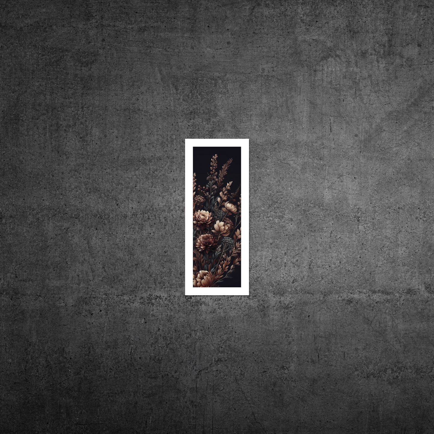 Autumn Florals No3 **UNFRAMED ART PRINT**