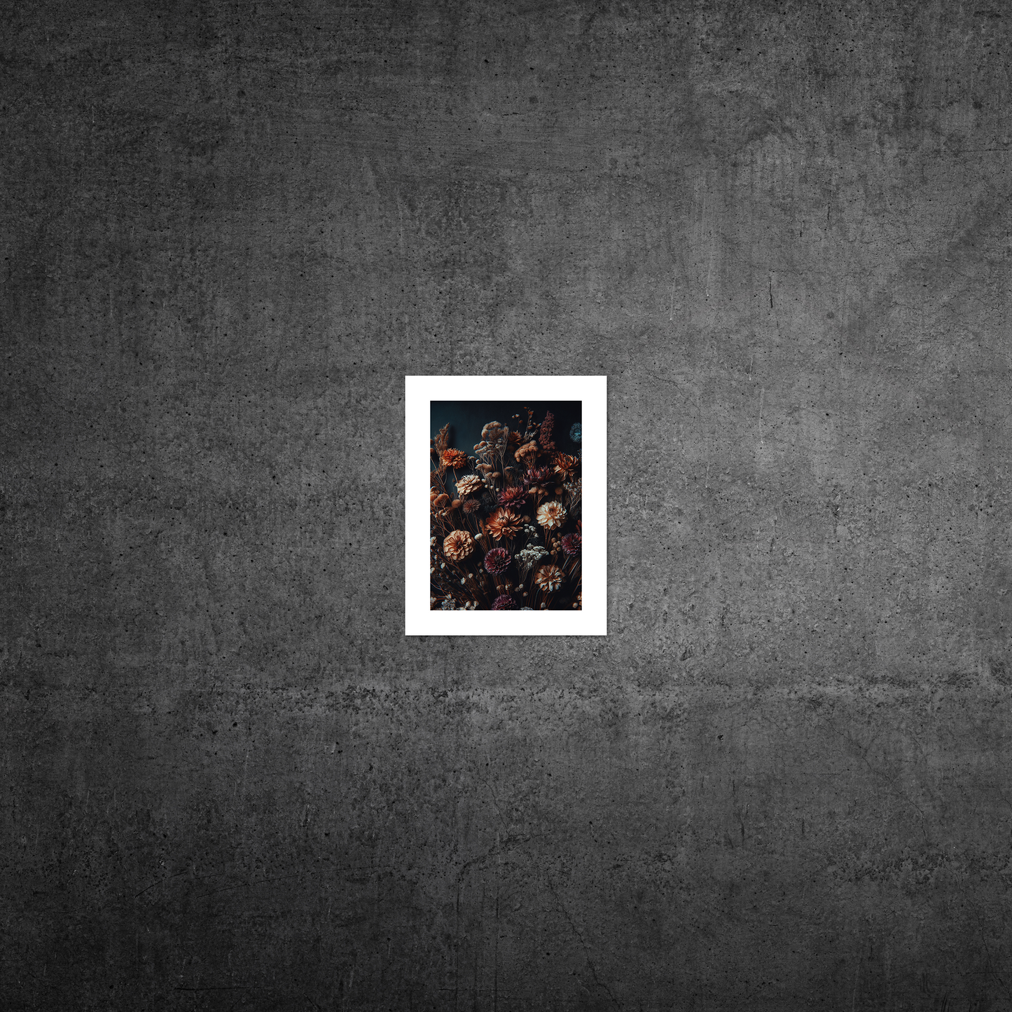 Flowers Of Autumn No1 **UNFRAMED ART PRINT**
