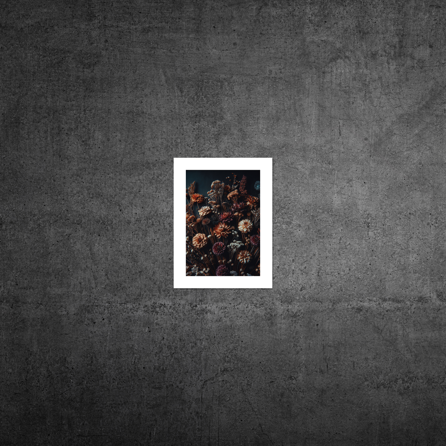 Flowers Of Autumn No1 **UNFRAMED ART PRINT**