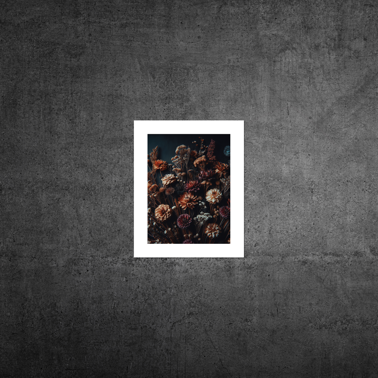 Flowers Of Autumn No1 **UNFRAMED ART PRINT**