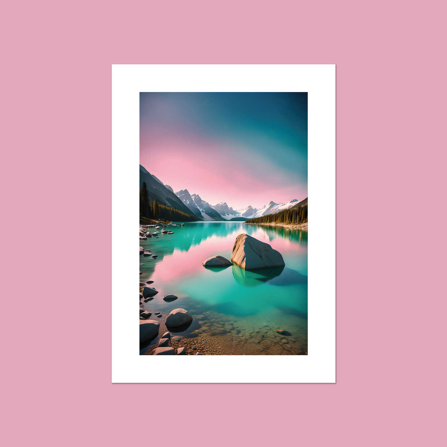 Dawn Tranquillity **UNFRAMED ART PRINT COLLECTION**