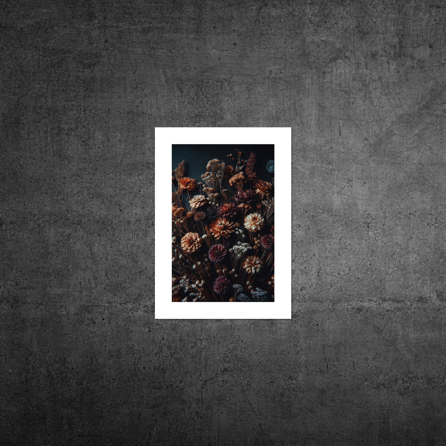 Flowers Of Autumn No1 **UNFRAMED ART PRINT**