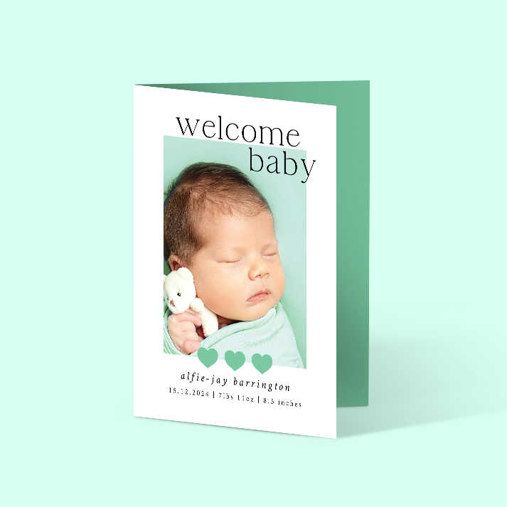 Lilly-Mae - Pack of 10 Birth Announcements