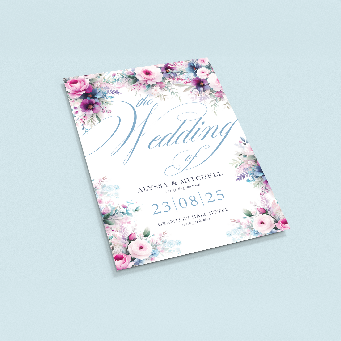 Wedding Invitations - Pack of 10