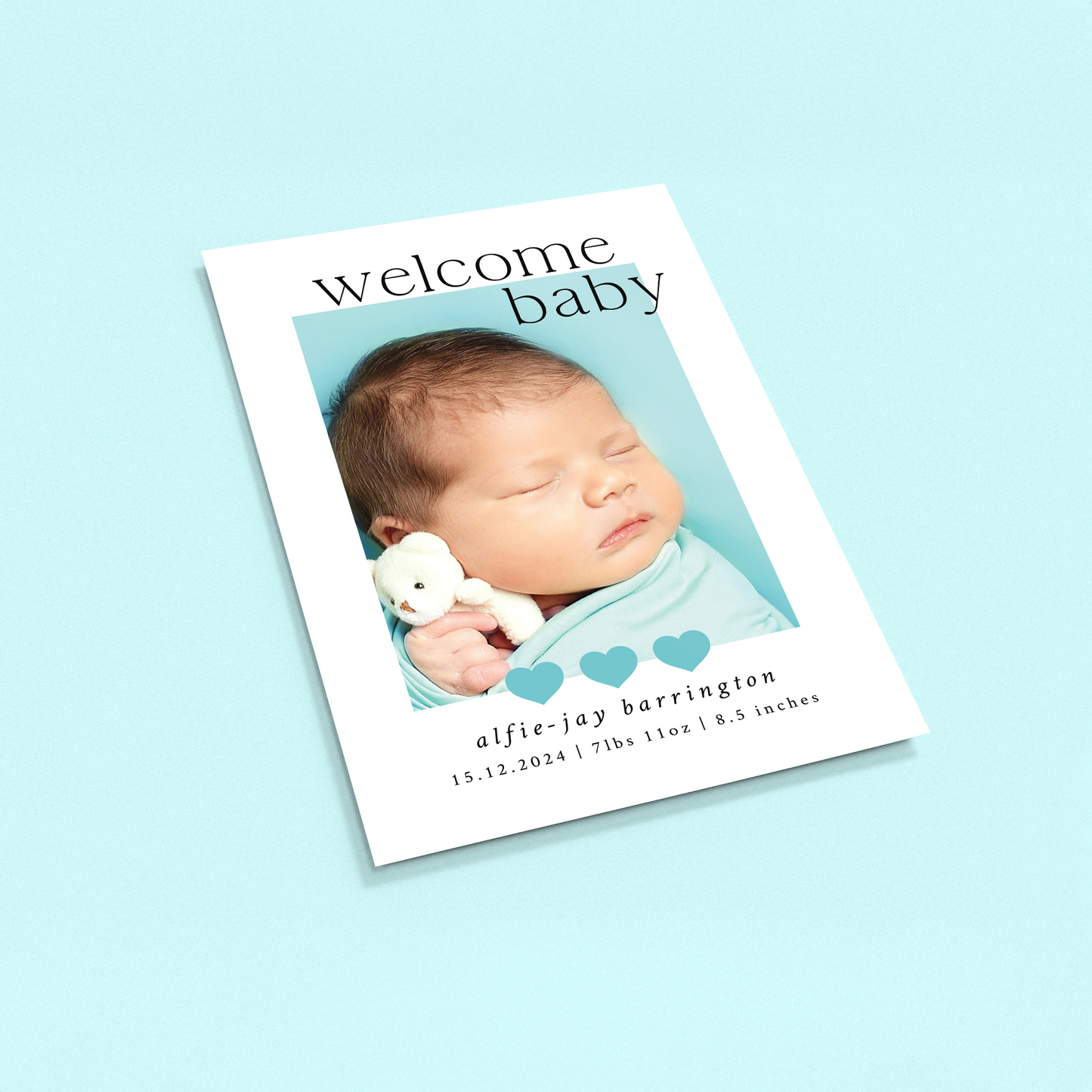 Lilly-Mae - Pack of 10 Birth Announcements