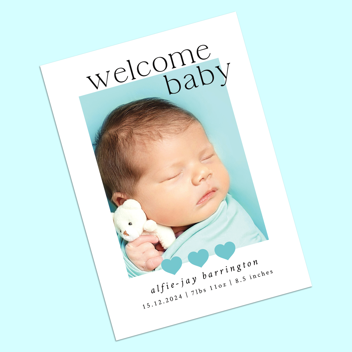 Lilly-Mae - Pack of 10 Birth Announcements