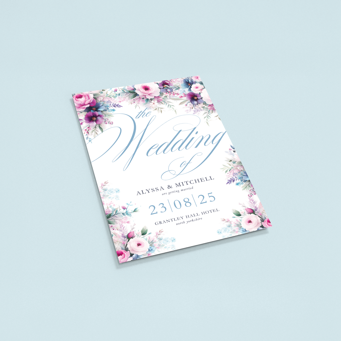 Wedding Invitations - Pack of 10