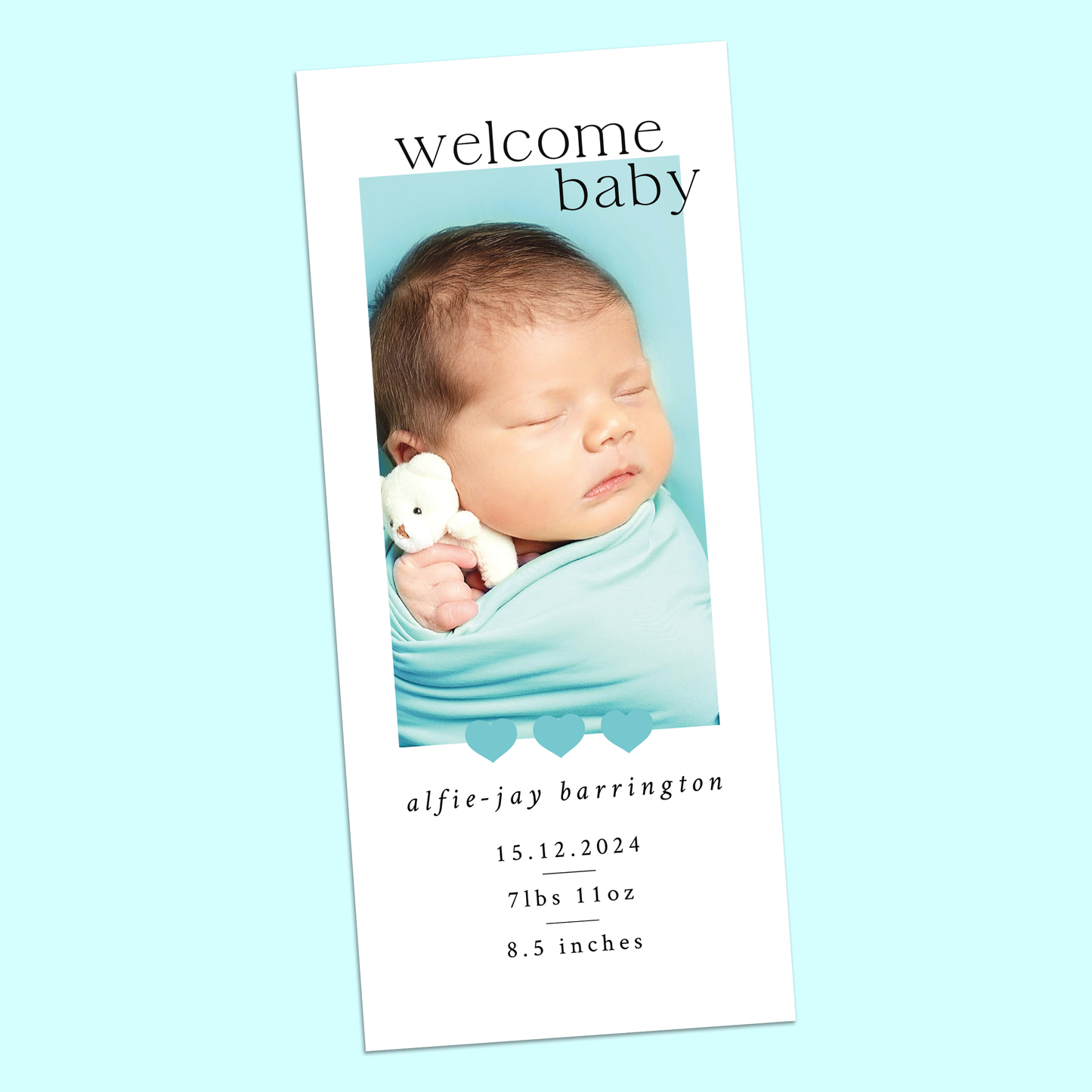 Lilly-Mae - Pack of 10 Birth Announcements