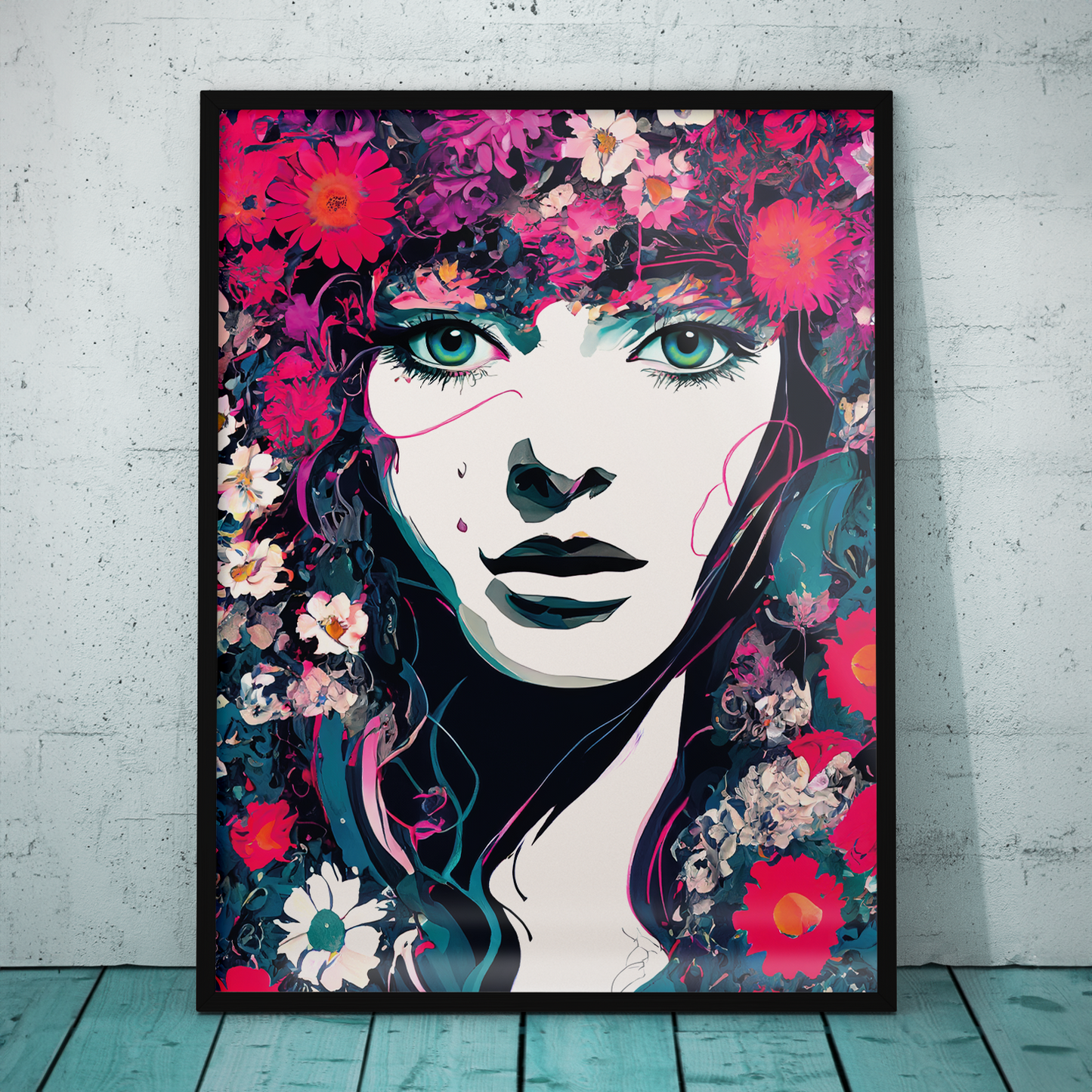 Flower Lady **UNFRAMED POSTER**