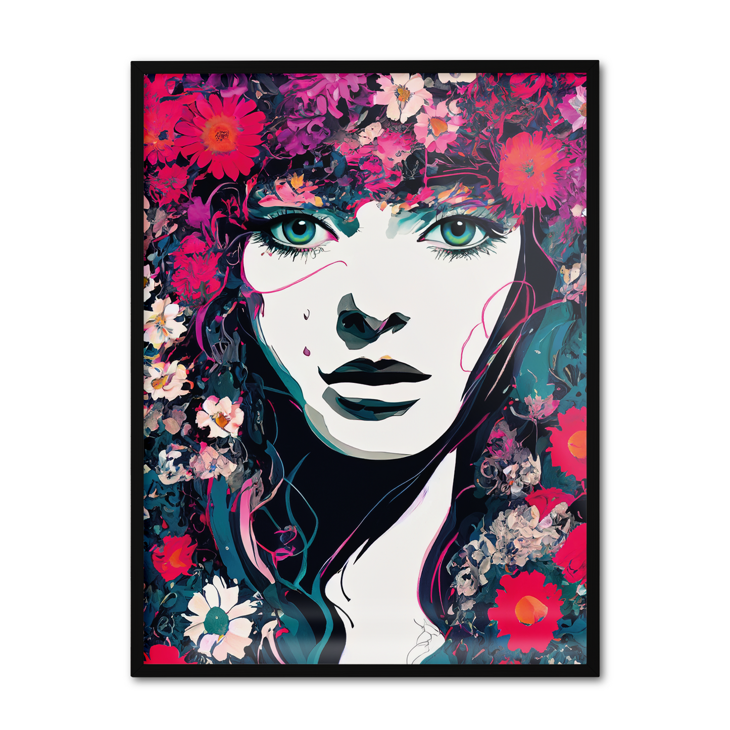Flower Lady **UNFRAMED POSTER**