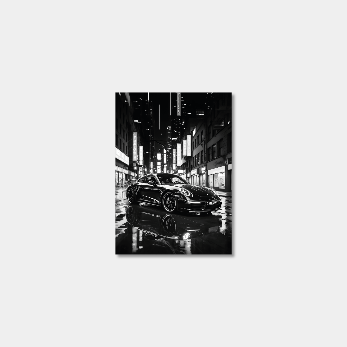 PORSCHE 911 (FRONT) **UNFRAMED POSTER**