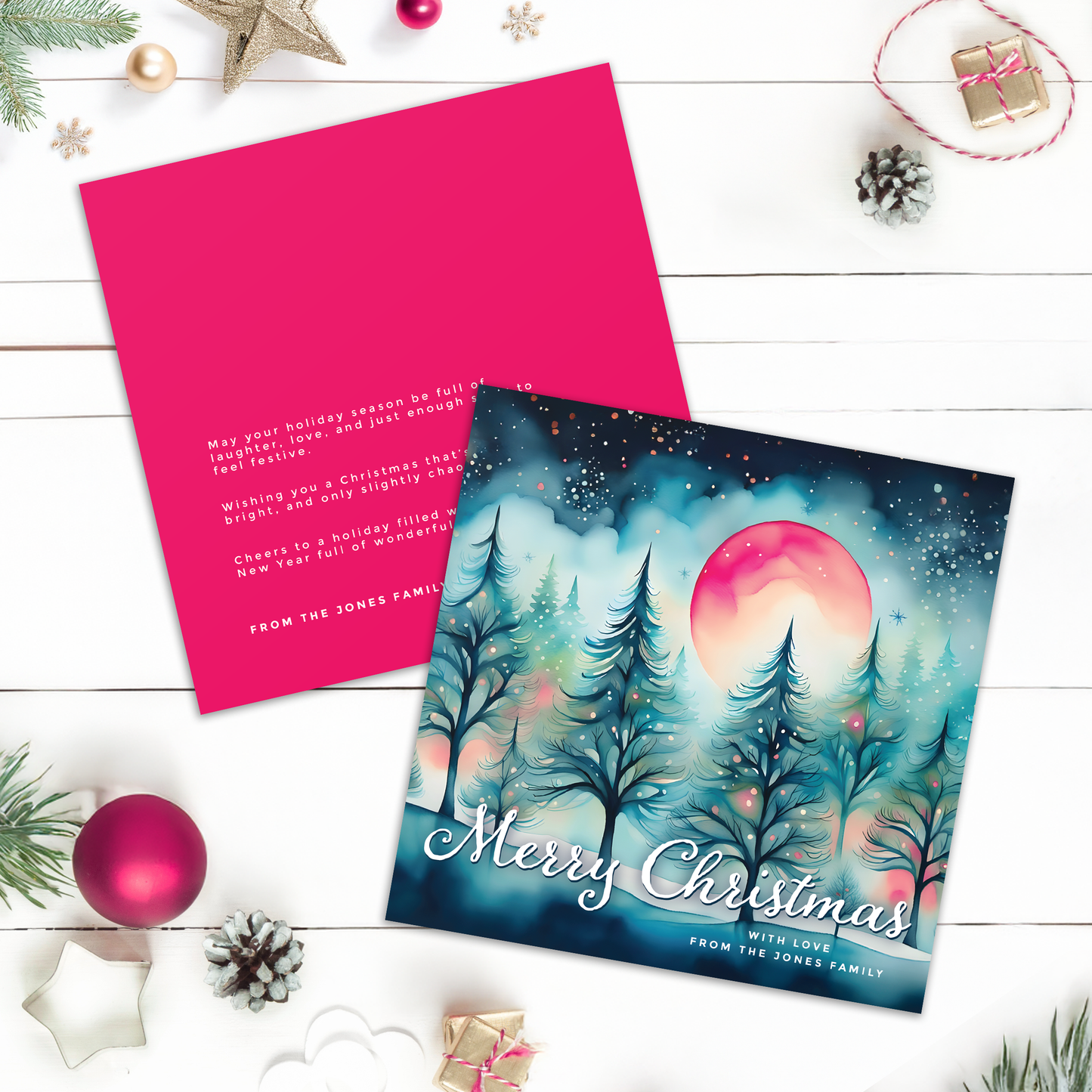 Wonderland Winter Pack of 10 Greeting Cards