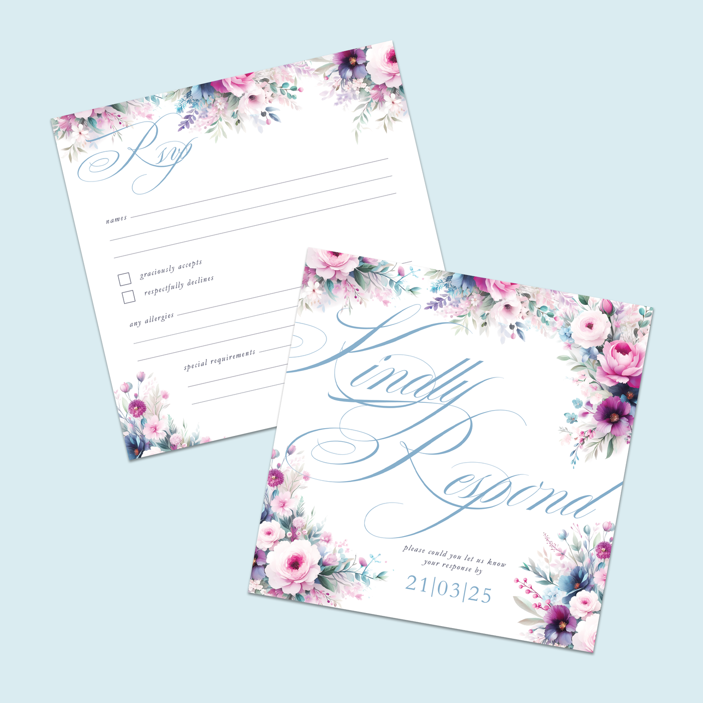 R.S.V.P Cards - Pack of 10