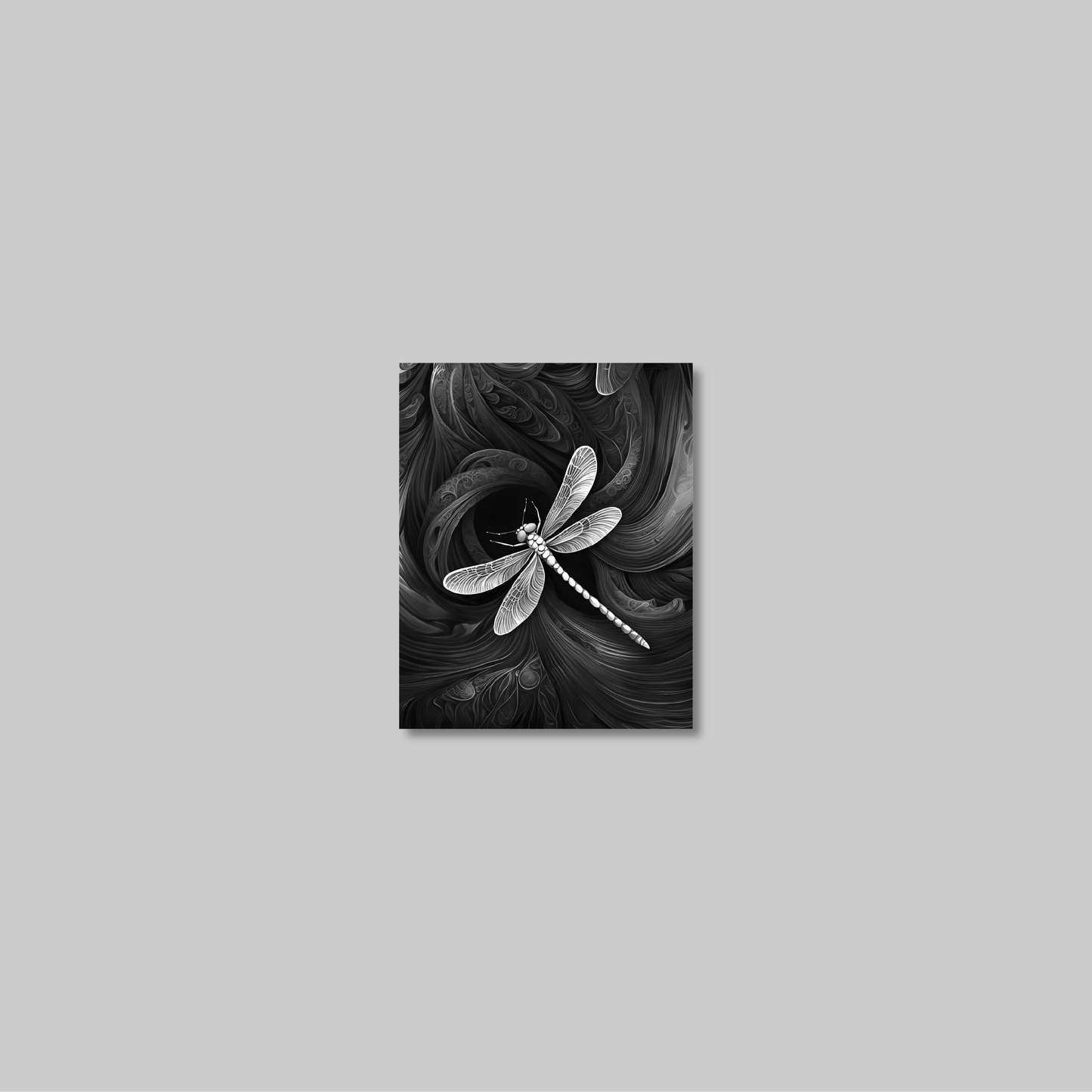 ABSTRACT DRAGONFLY **UNFRAMED ART PRINT**