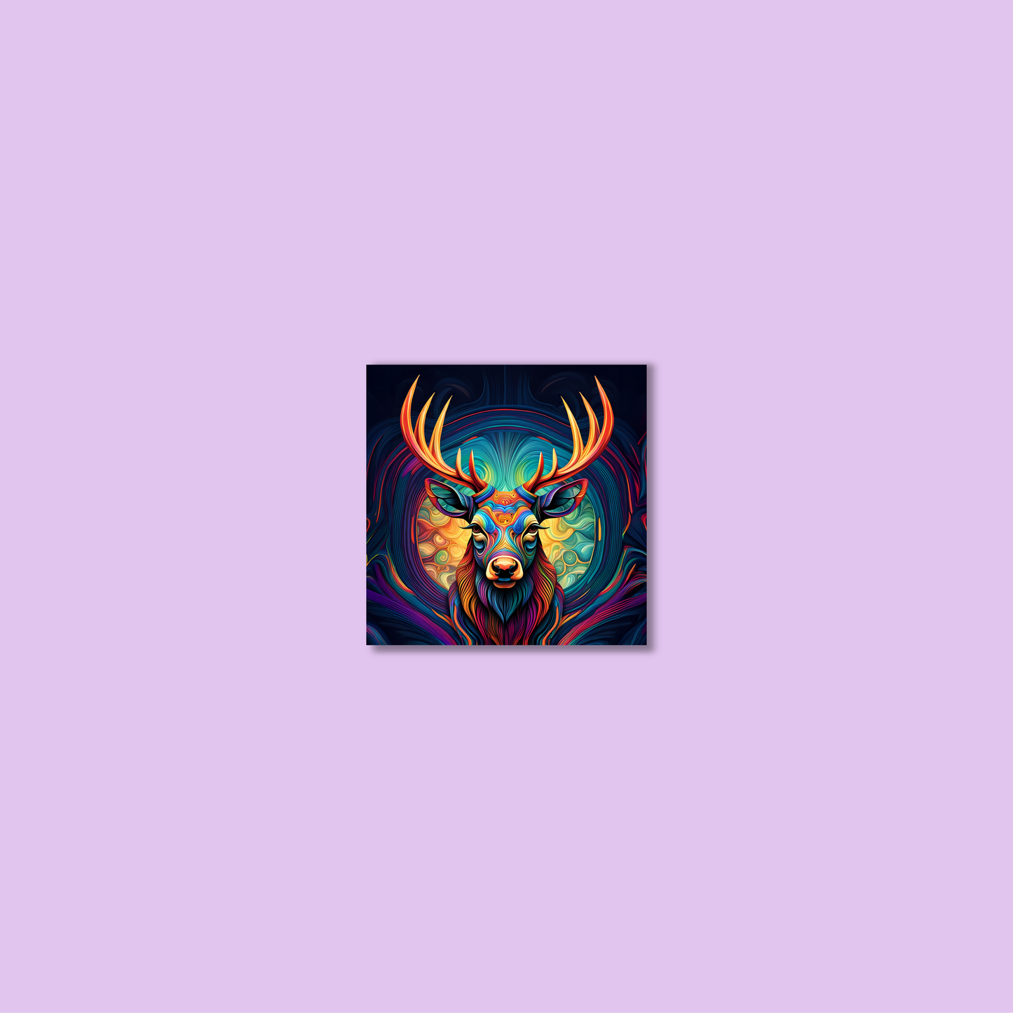 ABSTRACT STAG **UNFRAMED ART PRINT**