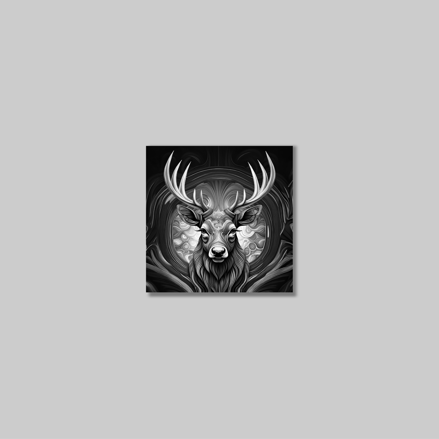 ABSTRACT STAG **UNFRAMED ART PRINT**