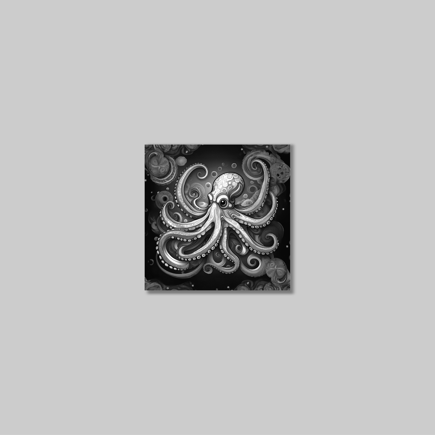 ABSTRACT OCTOPUS **UNFRAMED ART PRINT**