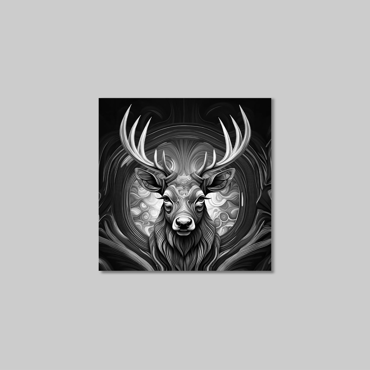 ABSTRACT STAG **UNFRAMED ART PRINT**