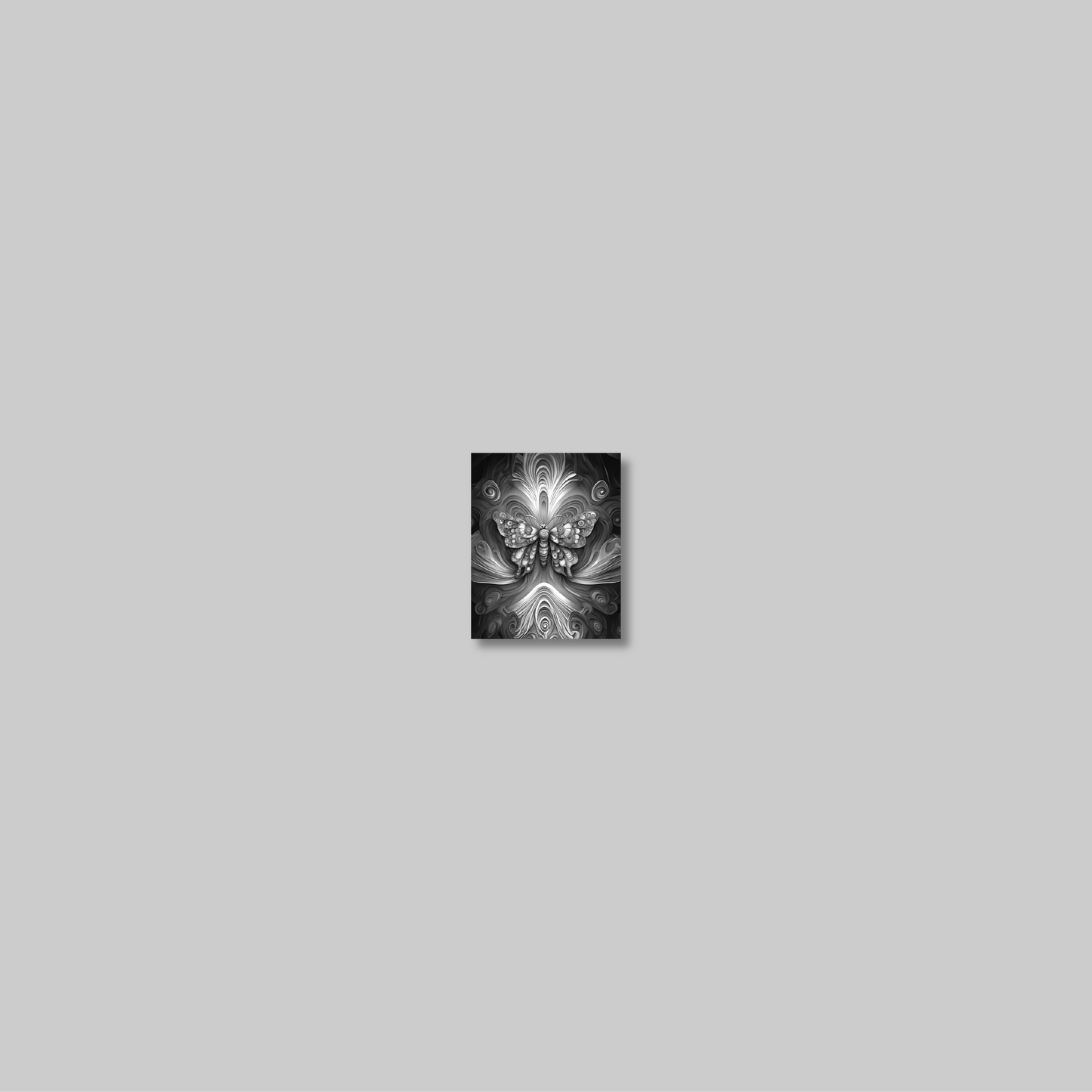 ABSTRACT BUTTERFLY **UNFRAMED ART PRINT**