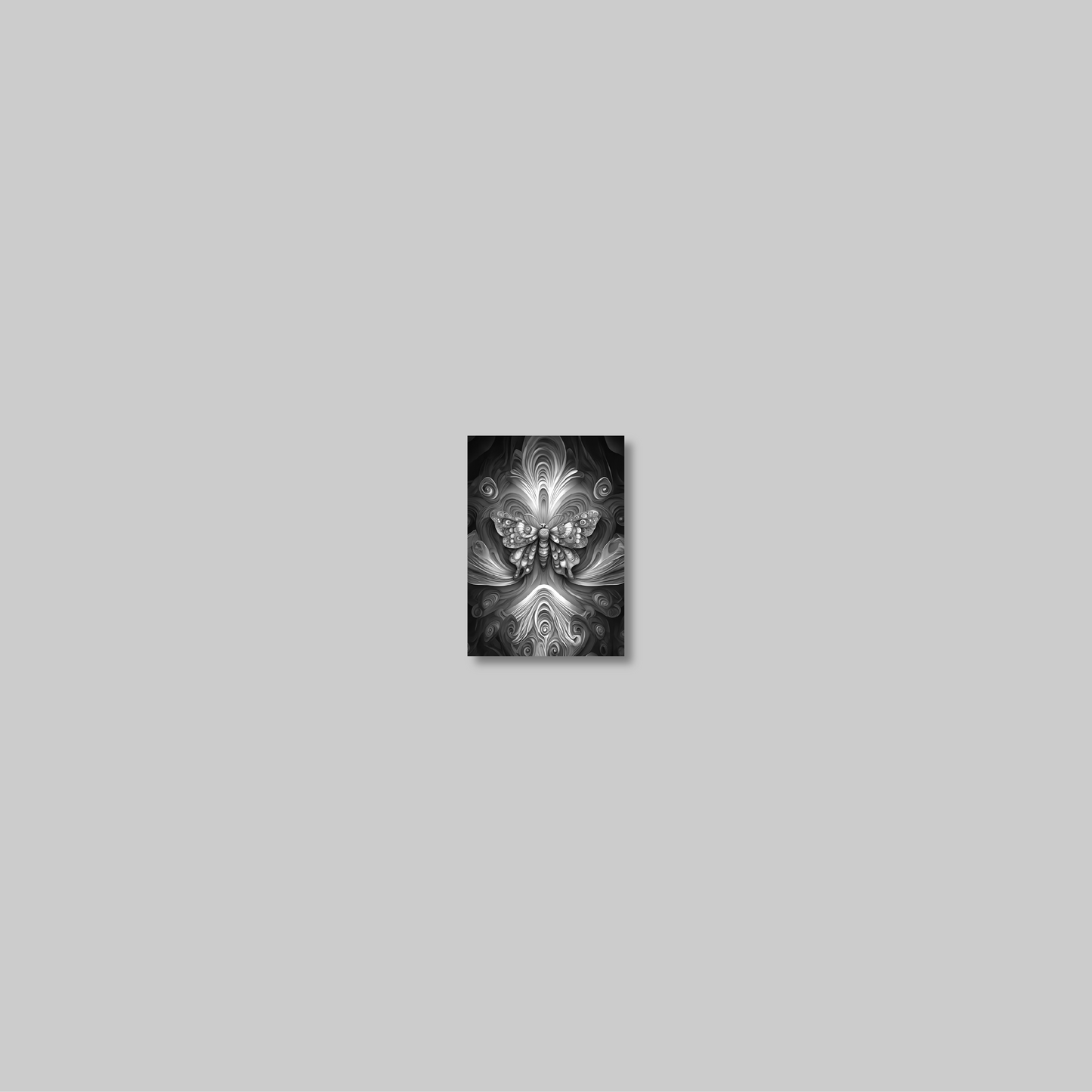 ABSTRACT BUTTERFLY **UNFRAMED ART PRINT**