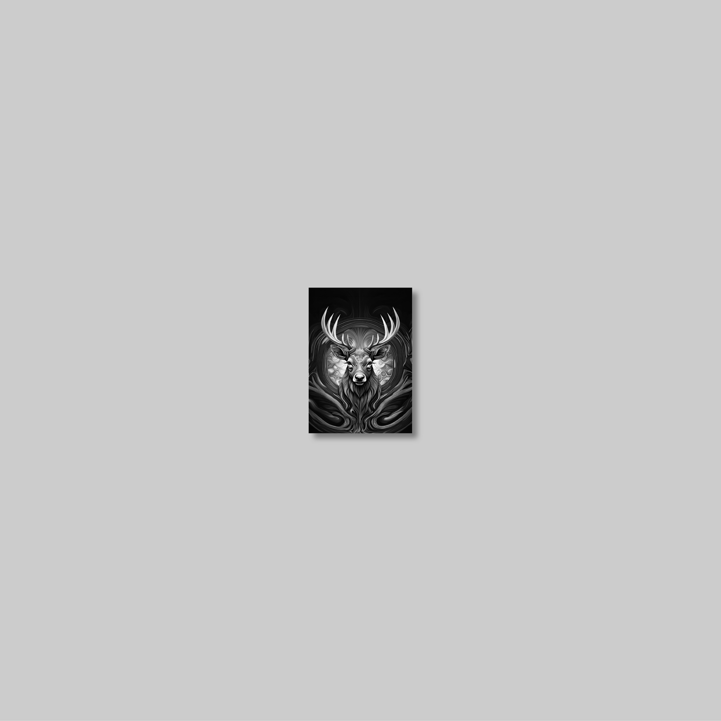 ABSTRACT STAG **UNFRAMED ART PRINT**