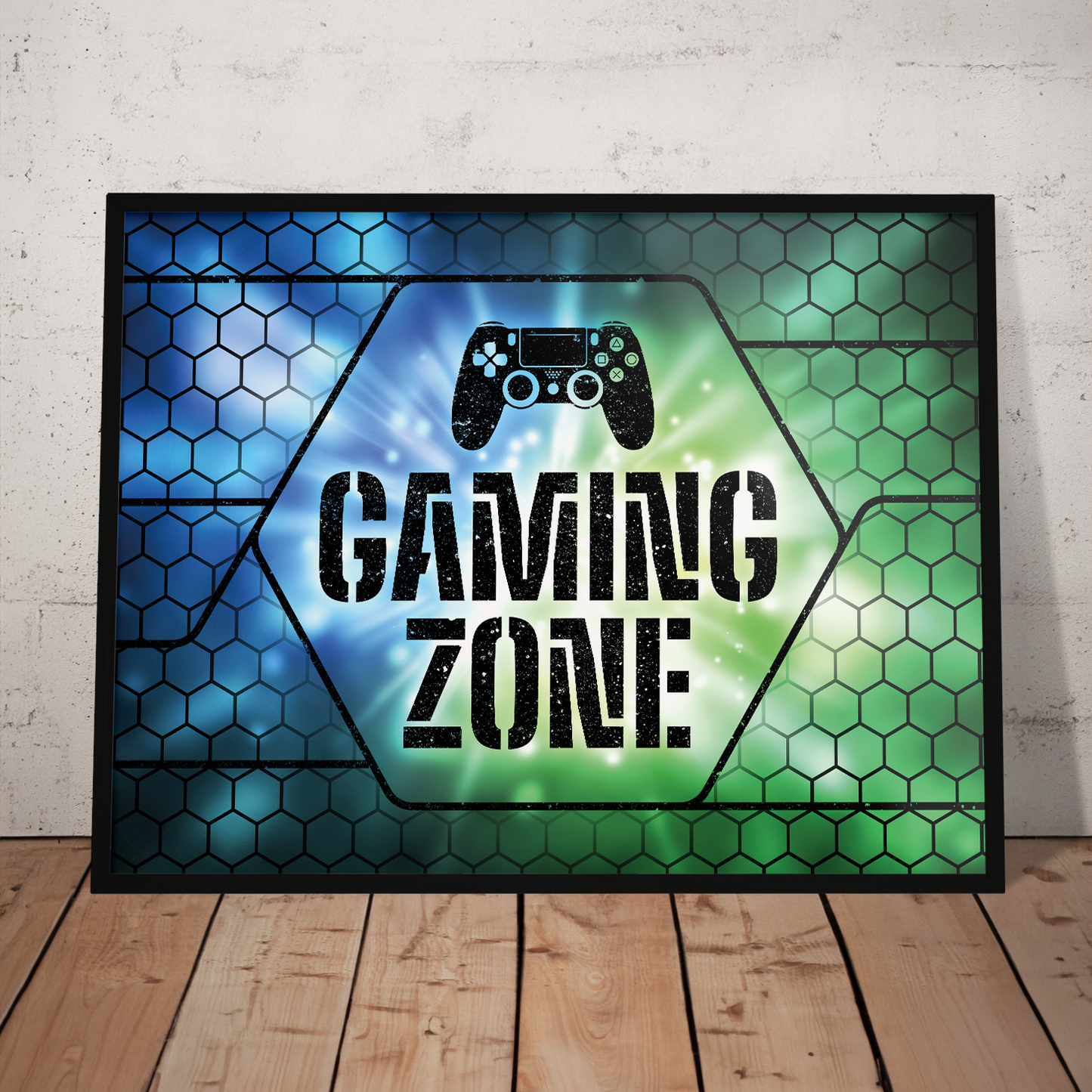 Gaming Zone Neon **UNFRAMED POSTER**