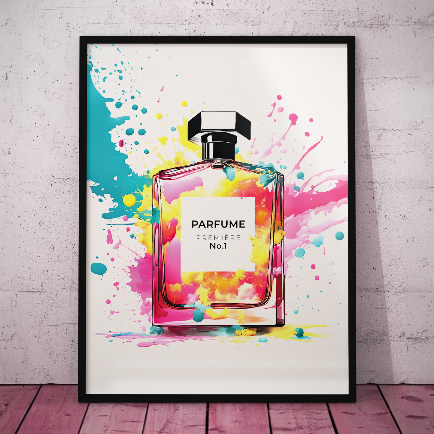 PAINT PARFUM **UNFRAMED POSTER**