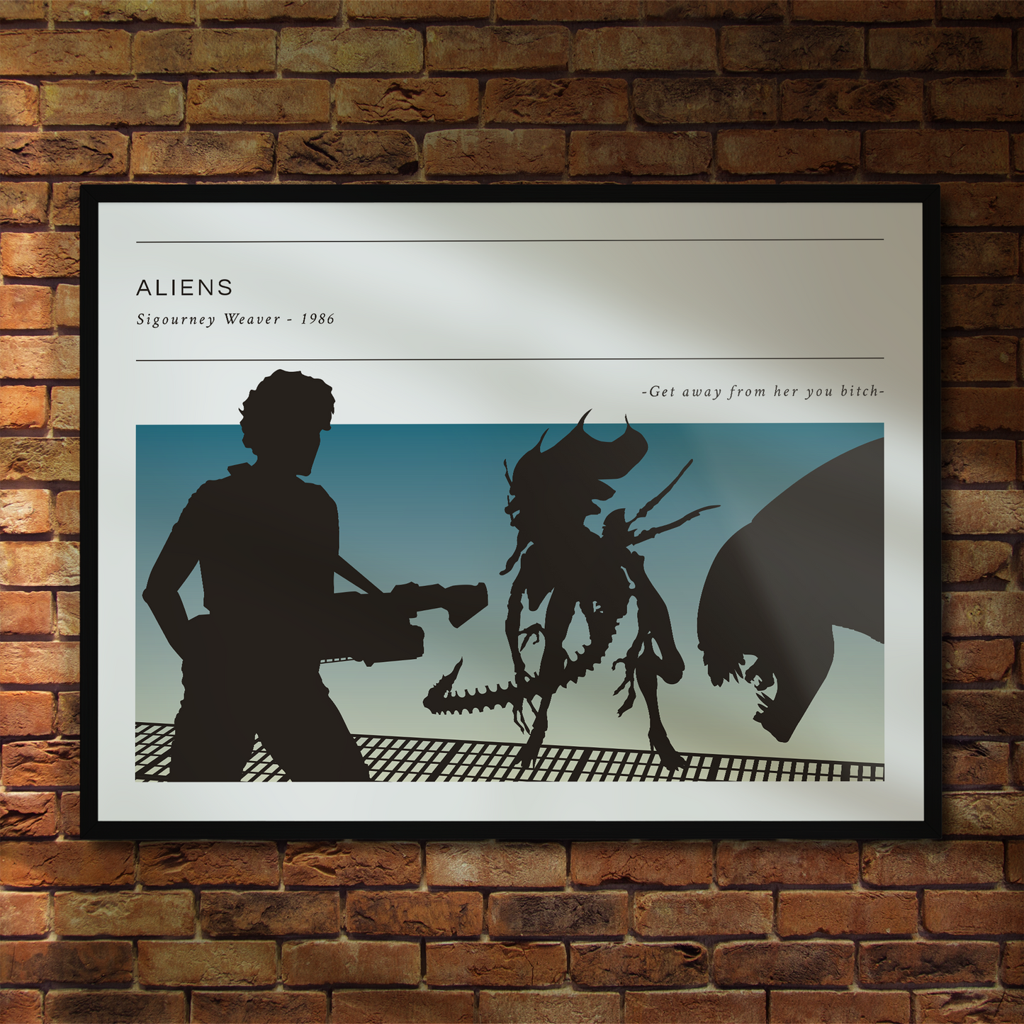 Aliens **UNFRAMED POSTER**
