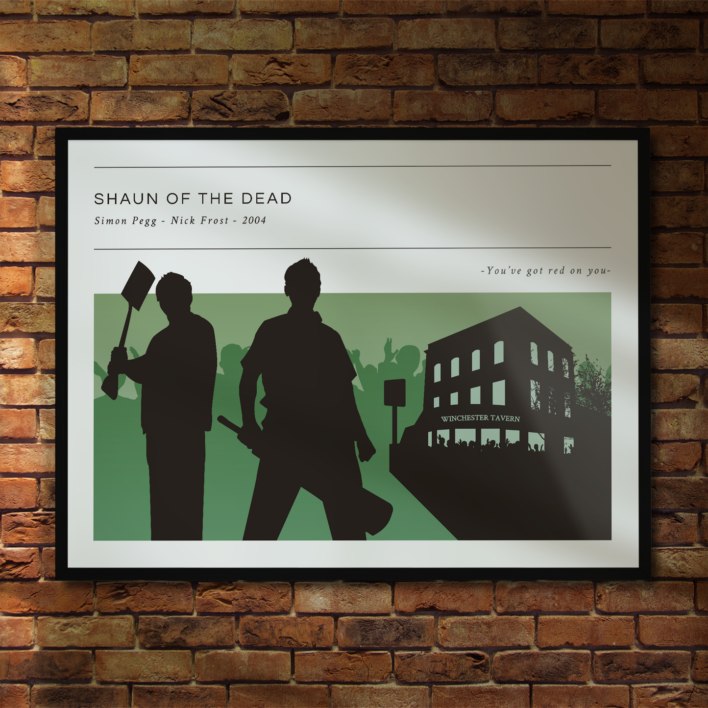 Shaun Of The Dead **UNFRAMED POSTER**