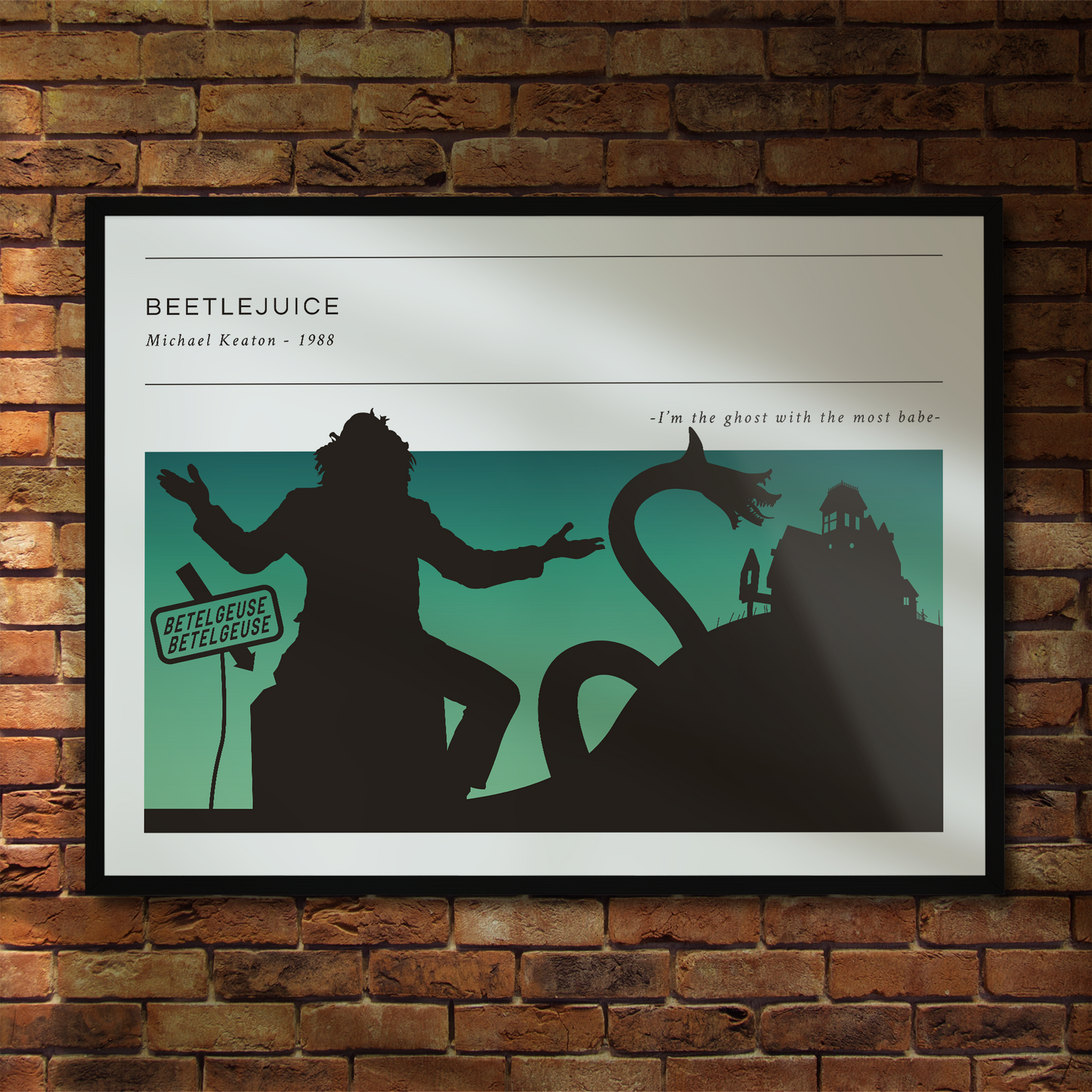 Beetlejuice **UNFRAMED POSTER**