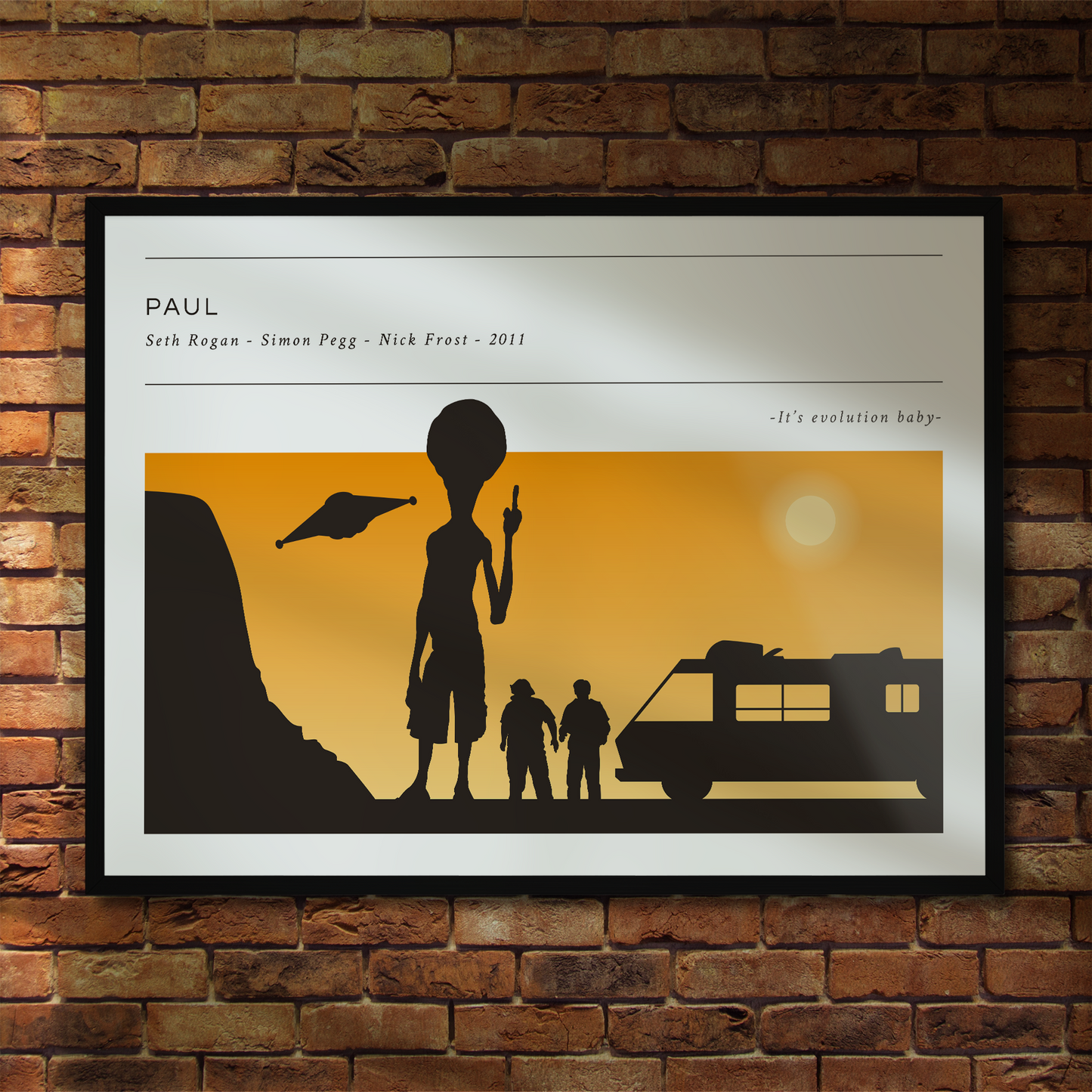 Paul The Movie **UNFRAMED POSTER**