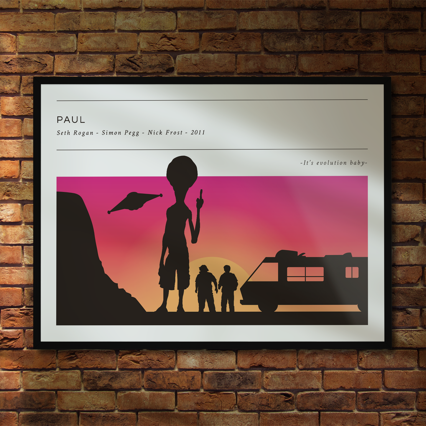 Paul The Movie **UNFRAMED POSTER**