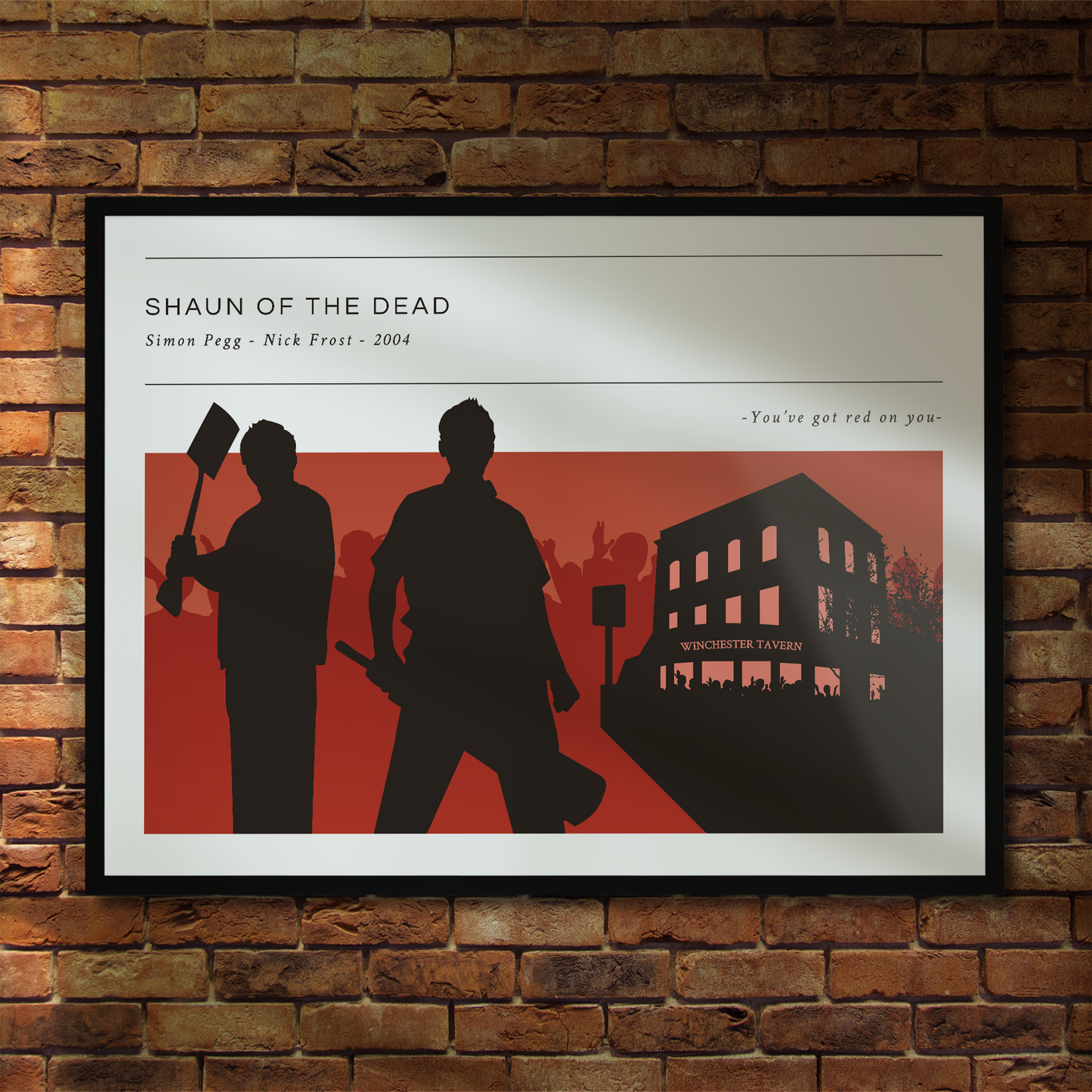 Shaun Of The Dead **UNFRAMED POSTER**