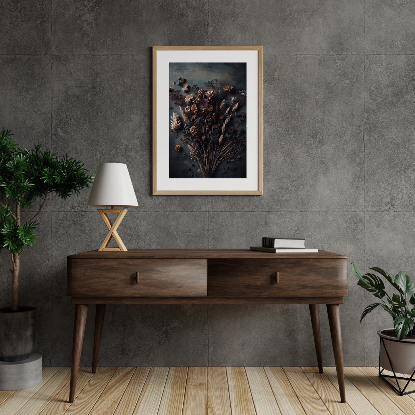 Flowers Of Autumn No2 **UNFRAMED ART PRINT**