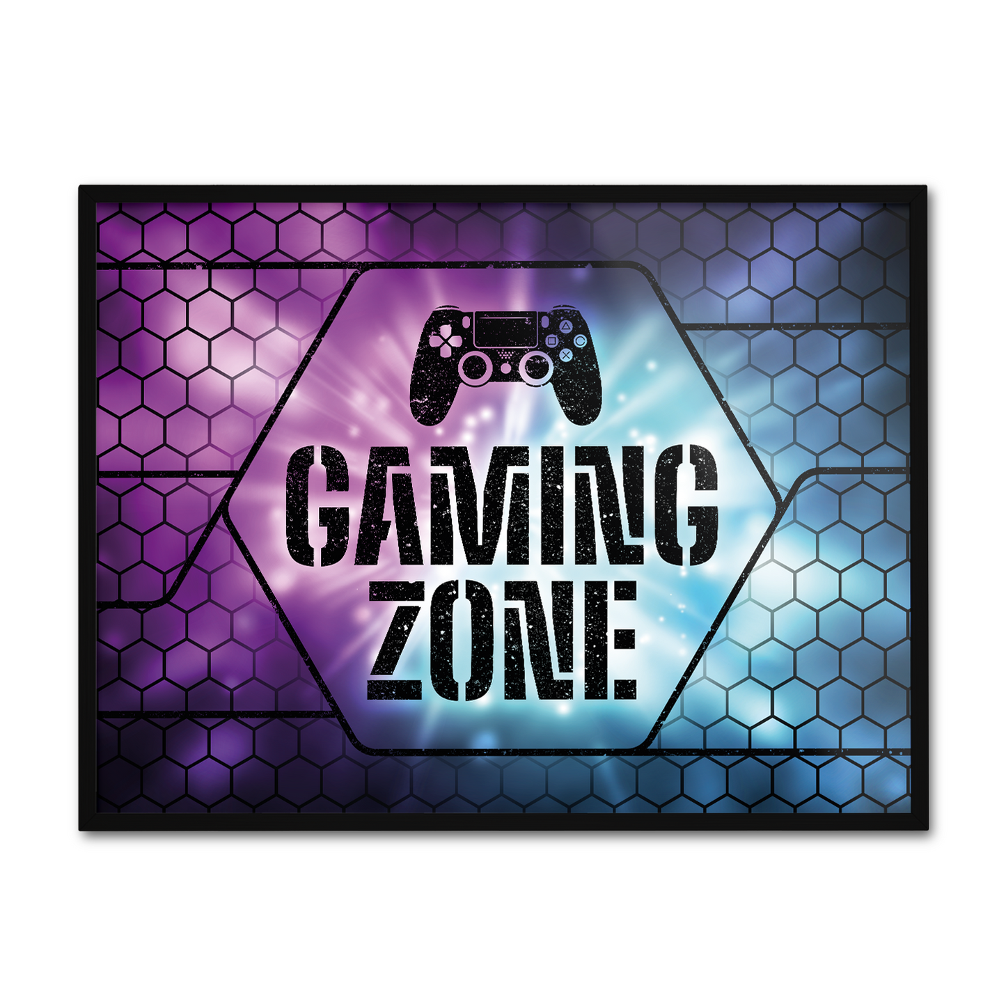 Gaming Zone Neon **UNFRAMED POSTER**