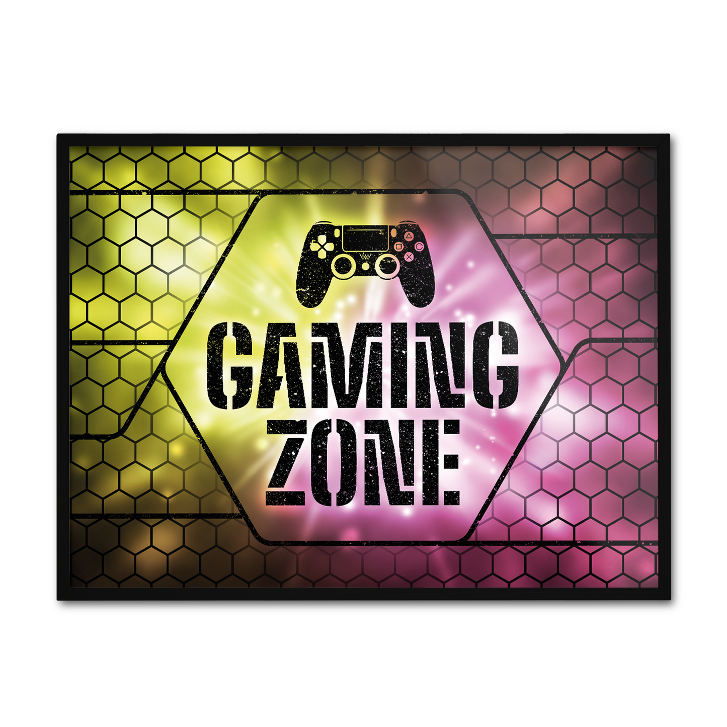 Gaming Zone Neon **UNFRAMED POSTER**