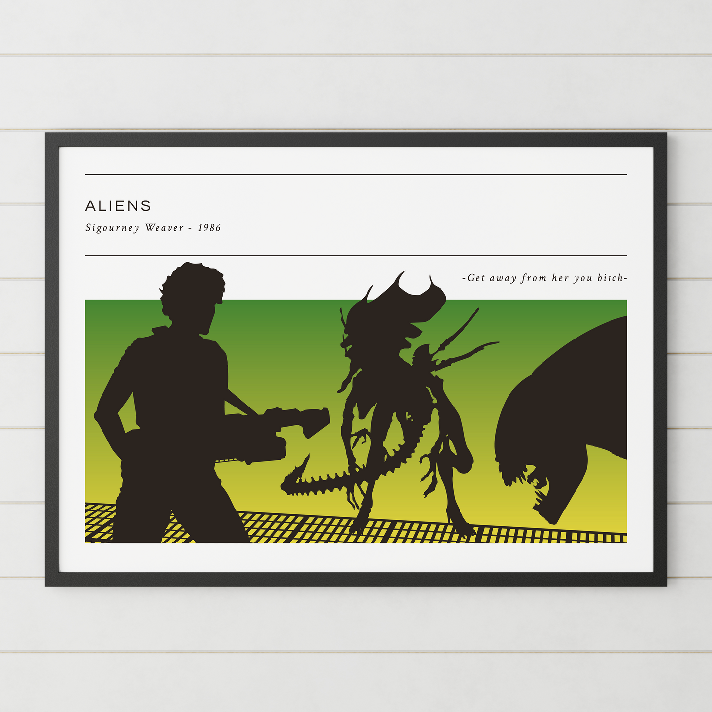 Aliens **UNFRAMED POSTER**