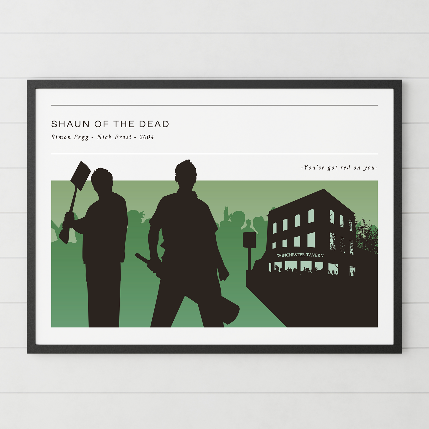 Shaun Of The Dead **UNFRAMED POSTER**