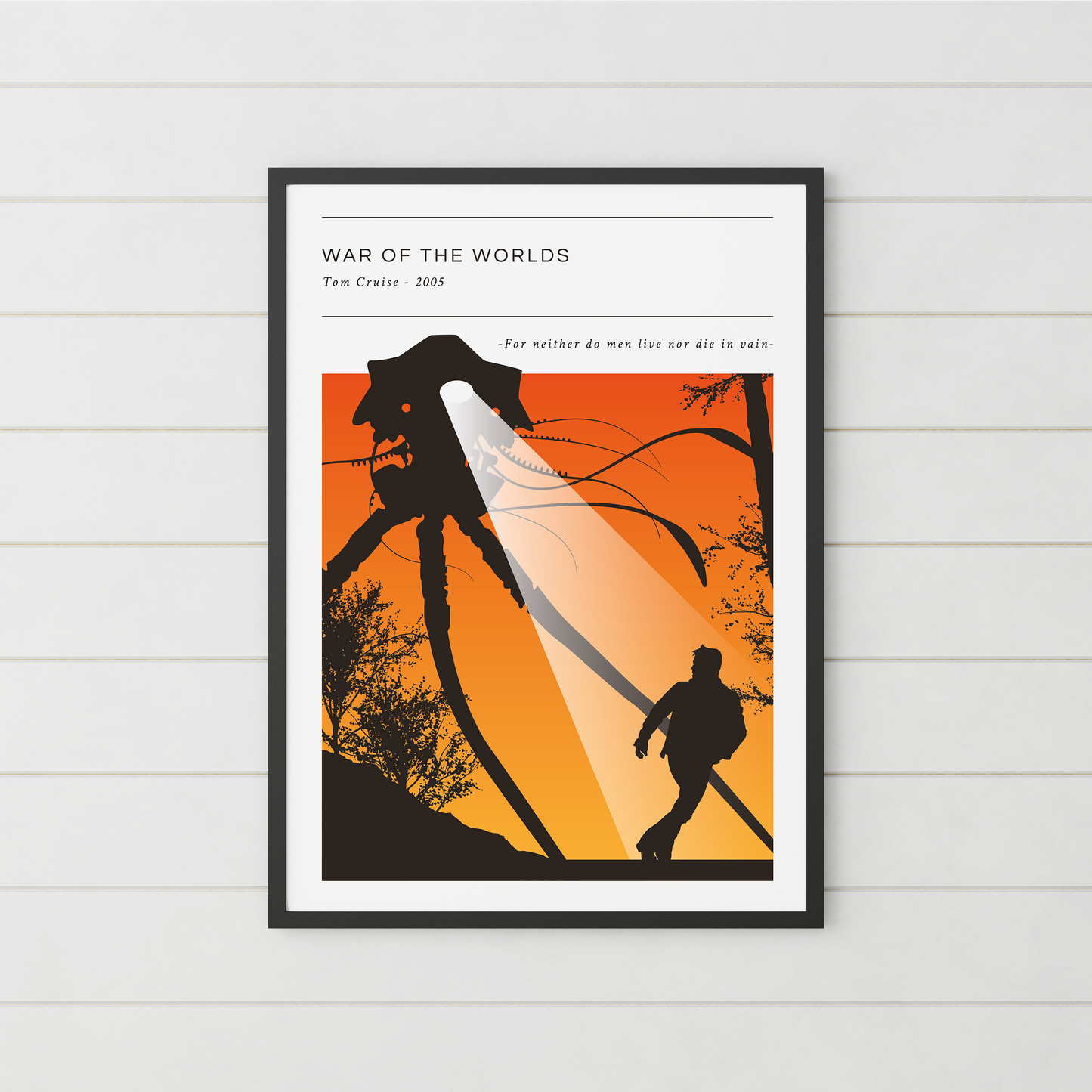 War Of The Worlds **UNFRAMED POSTER**