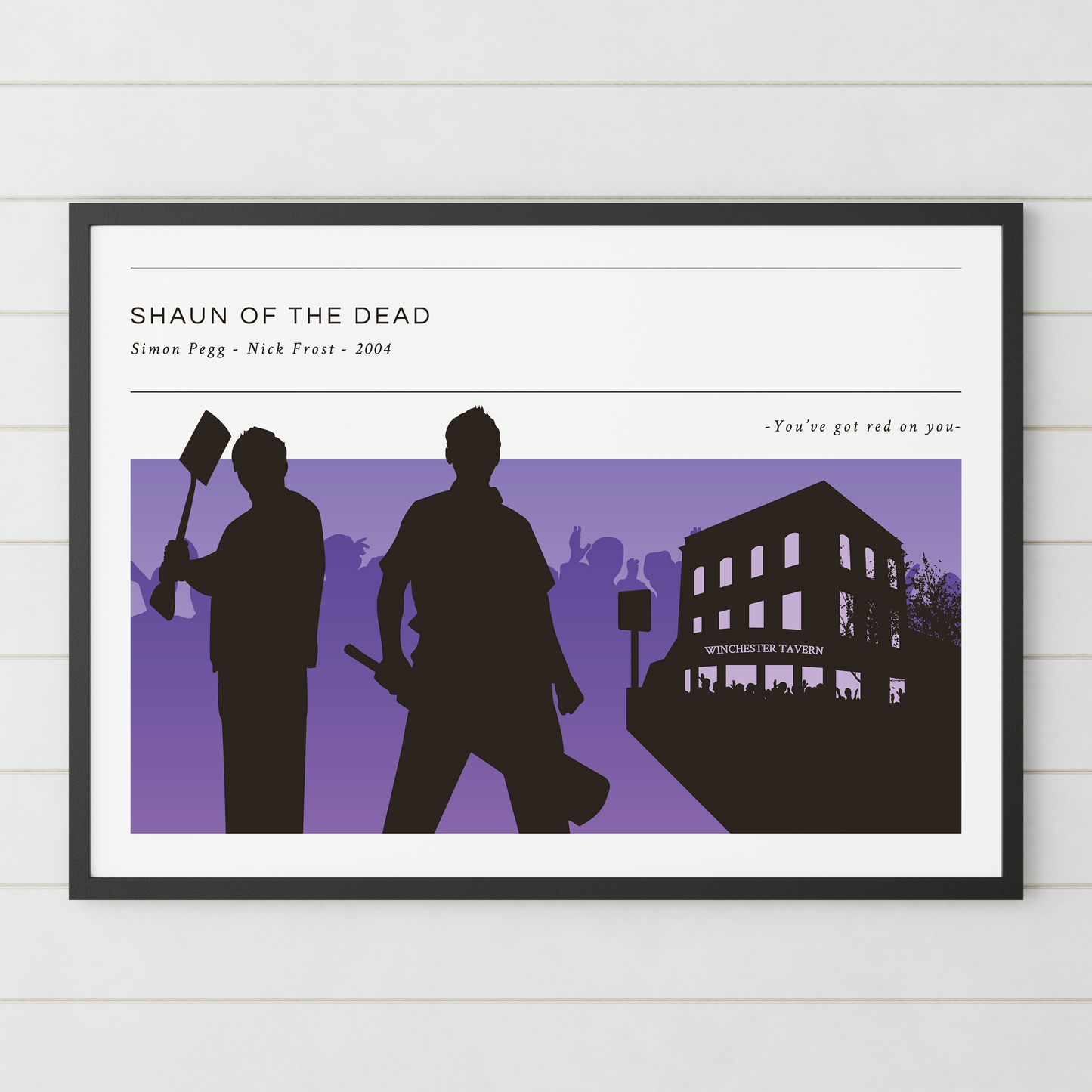 Shaun Of The Dead **UNFRAMED POSTER**