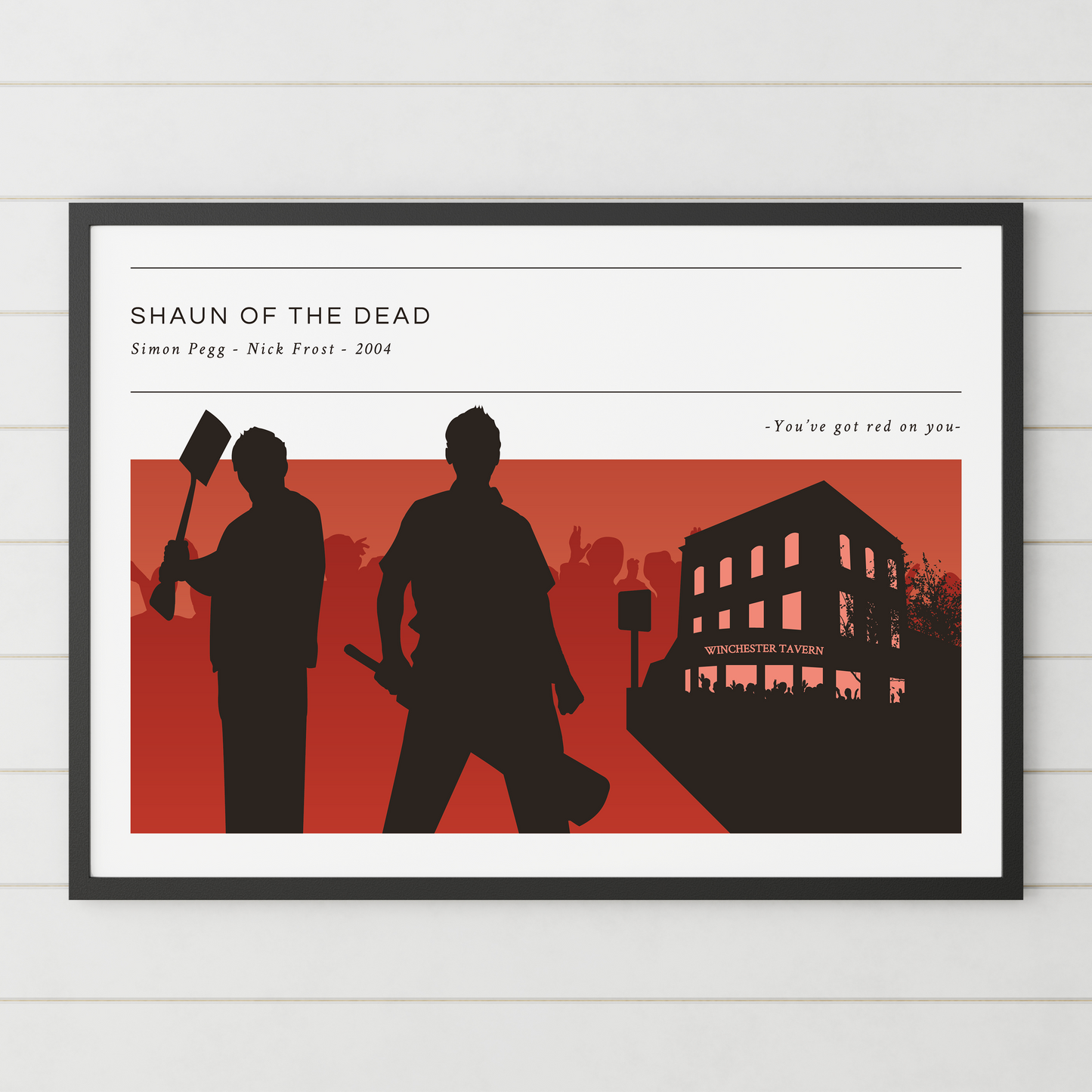 Shaun Of The Dead **UNFRAMED POSTER**