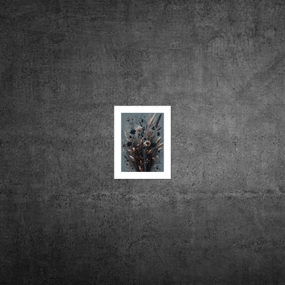 Autumn Florals No2 **UNFRAMED ART PRINT**