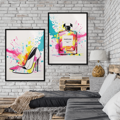 PAINT PARFUM **UNFRAMED POSTER**