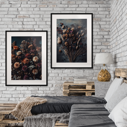 Flowers Of Autumn No2 **UNFRAMED ART PRINT**