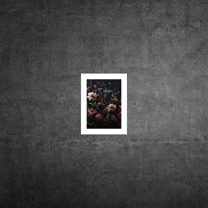 Autumn Florals No1 **UNFRAMED ART PRINT**