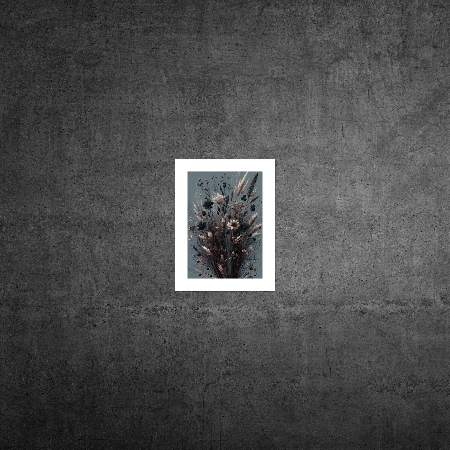 Autumn Florals No2 **UNFRAMED ART PRINT**