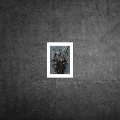Autumn Florals No2 **UNFRAMED ART PRINT**