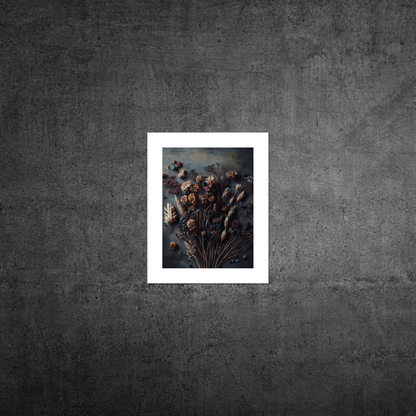 Flowers Of Autumn No2 **UNFRAMED ART PRINT**