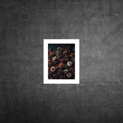 Flowers Of Autumn No1 **UNFRAMED ART PRINT**