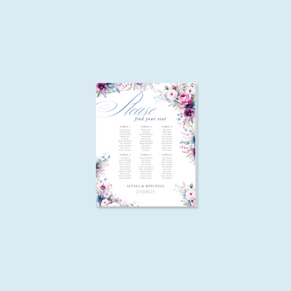 Foam Board Table Plan